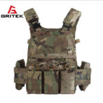 Gritek Tactical Ferro Style FCPC V5 Plate Carrier Hunting Vest with Triple Magazine Pouch for Body Armor MOLLE Airsoft Combat Equipment