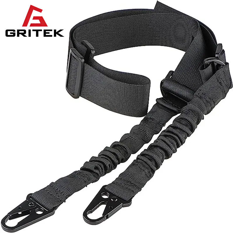 主图_1 Gritek Tactical Dual Point Nylon Sling: Suitable For Hunting And Outdoor Adventures, Adjustable! - Image 1