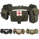 Gritek Tactical Belt 7 in 1 Airsoft Utility 1000D Nylon Tactical Duty Belt with Mag Pouch Bag - Image 2