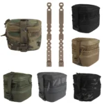 Gritek Tactics Binocular NVG Pouch Double Layer Molle Bag Compatible Night Vision Goggles & Tools​ - Image 3