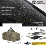 Gritek Camping Backpacks Men Tactical Backpack Molle Hiking Travel Climbing Rucksack Sports Gym Duffel Bag - Image 4