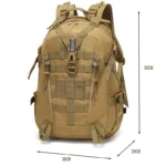 Gritek Camping Backpack Men's Bag Travel Bags Tactical Molle Climbing Rucksack Hiking Outdoor Fishing Laptop Bag - Image 5
