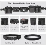Gritek Tactical Belt 7 in 1 Airsoft Utility 1000D Nylon Tactical Duty Belt with Mag Pouch Bag - Image 6